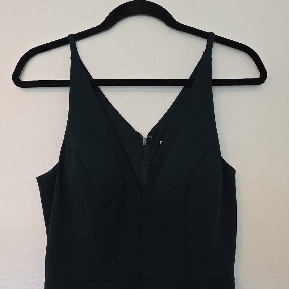 BHLDN Black and White Sleeveless Fitted Dress